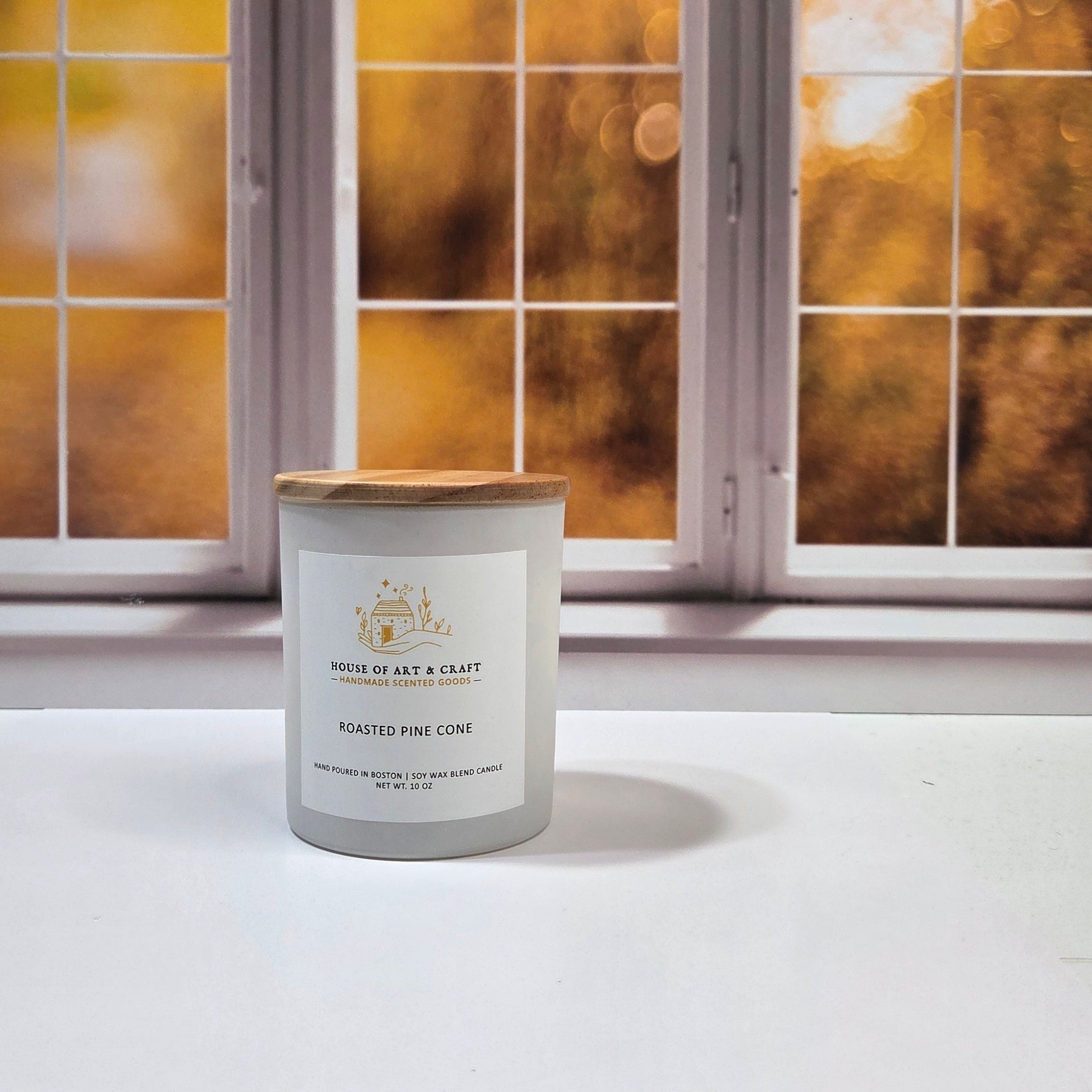 Roasted Pine Cone  | Candle Jar