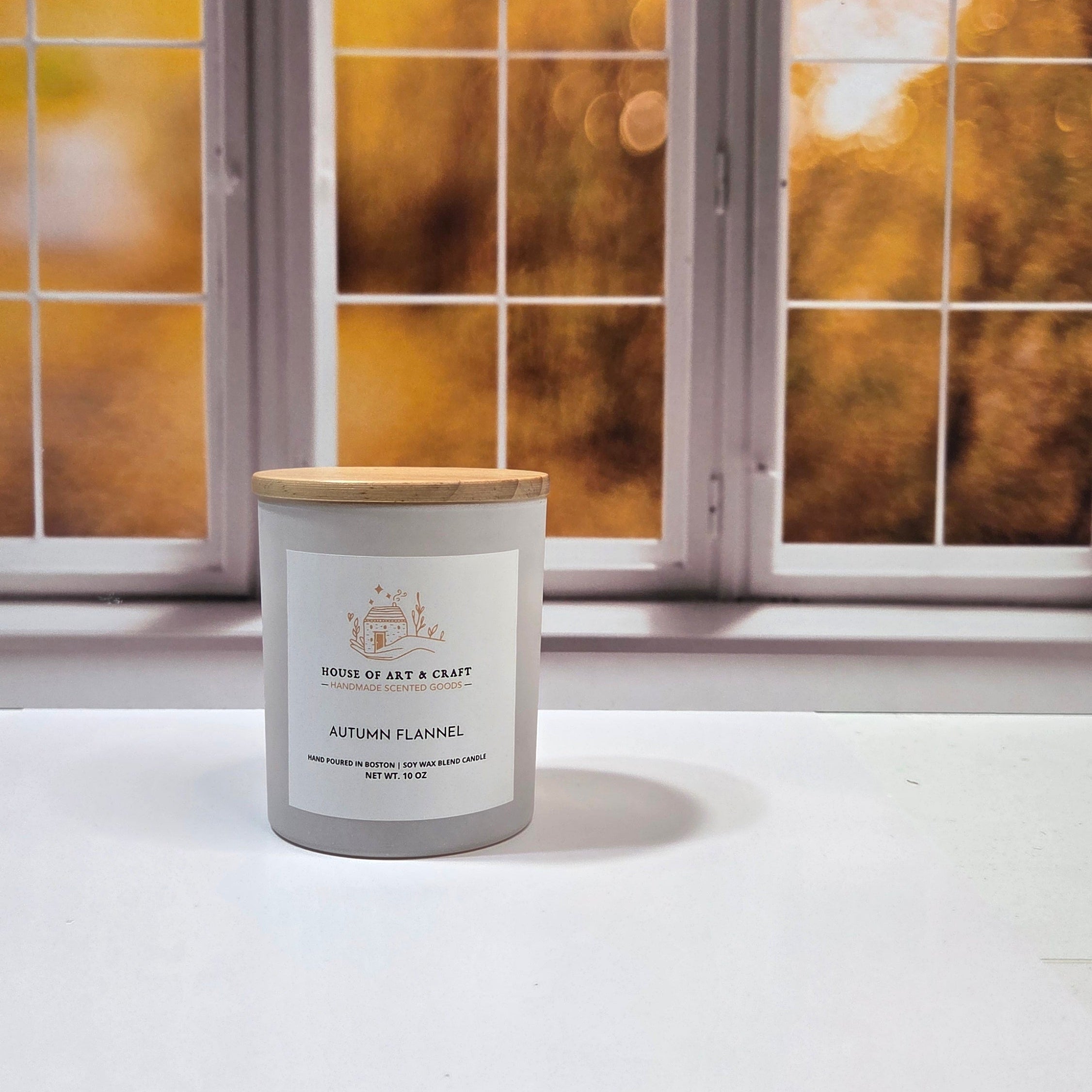 Autumn Flannel | Candle Jar