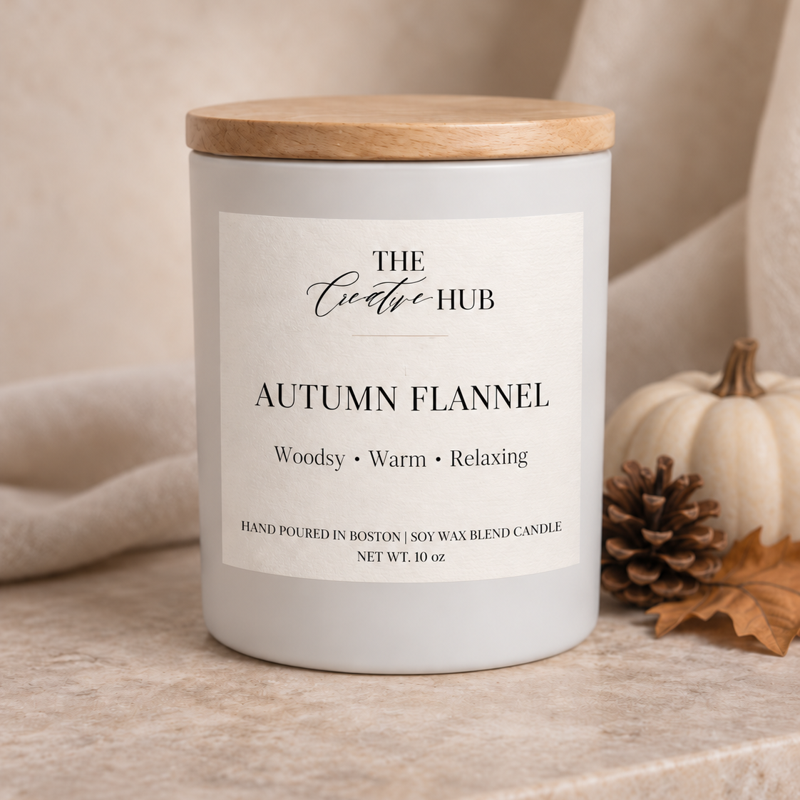 Autumn Flannel | Candle Jar