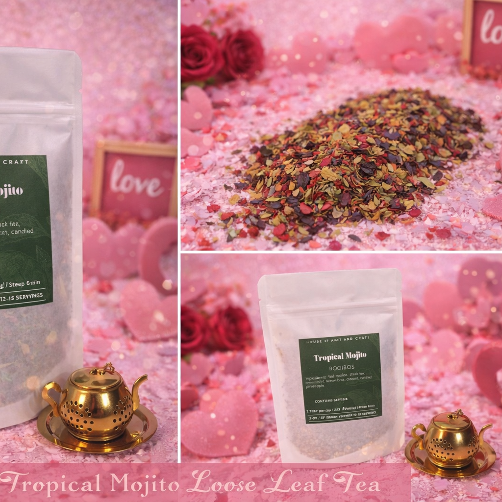 Tropical Mojito Loose Leaf Tea — 4 oz